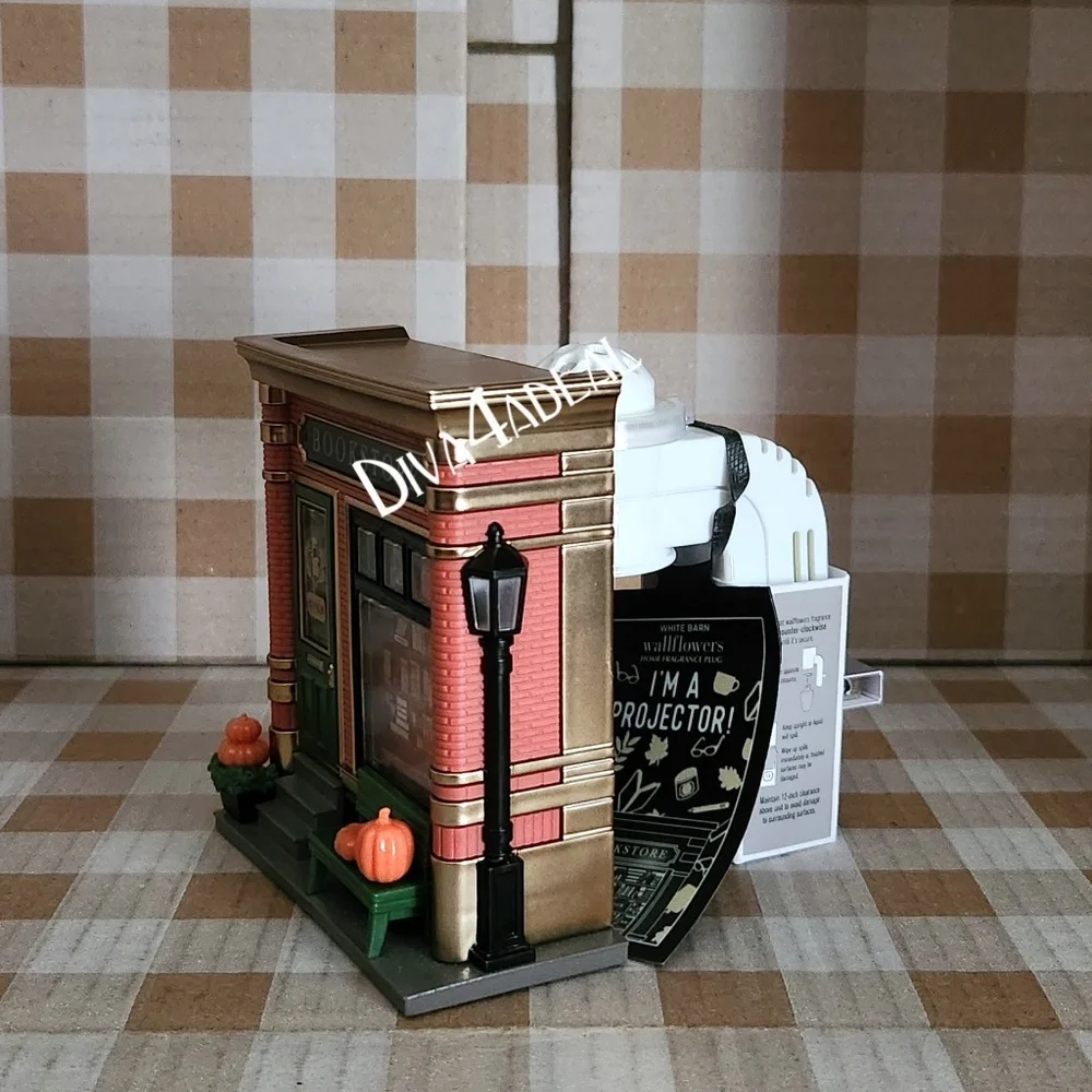 New Bath & Body Works Fall BOOKSTORE Projector Wallflower 2PC Bundle - Picture 3 of 5